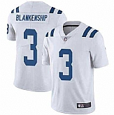 Nike Colts 3 Rodrigo Blankenship White Vapor Untouchable Limited Jersey Dzhi,baseball caps,new era cap wholesale,wholesale hats